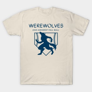 Amherst Werewolves Blue T-Shirt